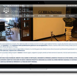 Gobbi & Partners - sito web Studio Legale