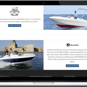 Template Sito web Responsive Nautica
